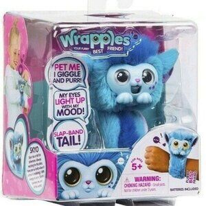 NEW-Little Live Pets WRAPPLES SKYO Slap Band Tail With 50+ Sounds and Reactions